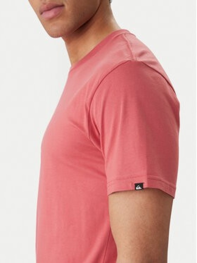 Quiksilver T-Shirt Ev Comp Logo EQYZT08182 Czerwony Regular Fit