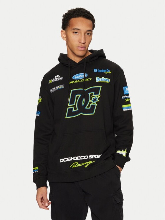 DC Shoes Bluza Racing ADYSF03130 Czarny Standard Fit