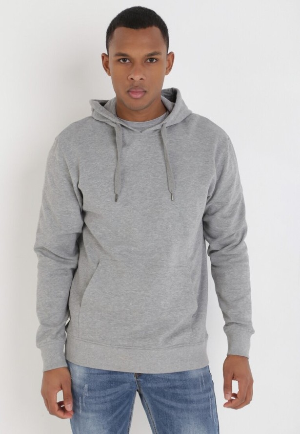 Jasnoszara Bluza Avaguna