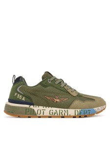 Aeronautica Militare Sneakersy 252SC0276UCT04249 Zielony