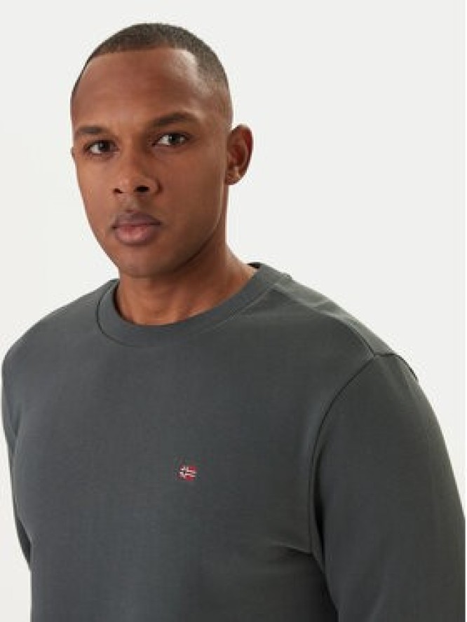 Napapijri Bluza Balis NP0A4H89 Zielony Regular Fit