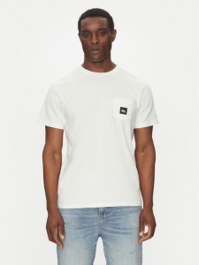 Quiksilver T-Shirt EQYZT08035 Biały Regular Fit