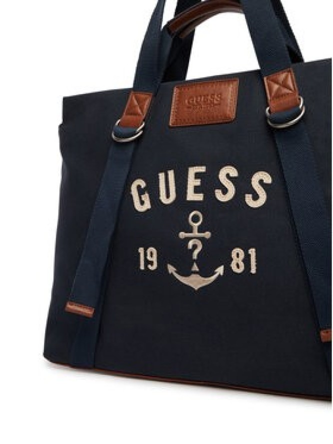 Guess Torba weekendowa HMOSCM P6246 Granatowy