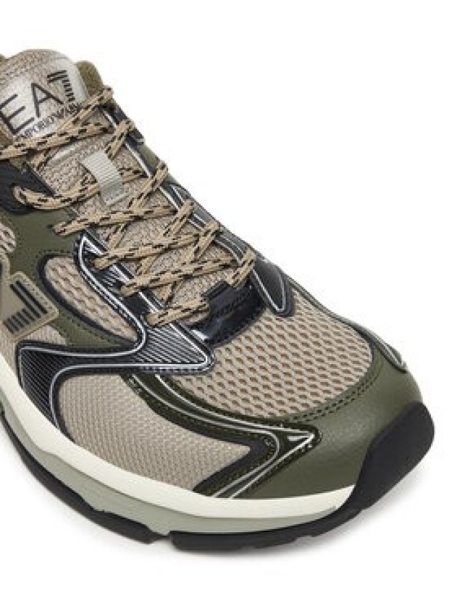 EA7 Emporio Armani Sneakersy X8X249 XK446 MZ224 Fioletowy