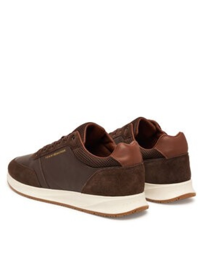 Tommy Hilfiger Sneakersy Dressy Runner FM0FM05910 Brązowy