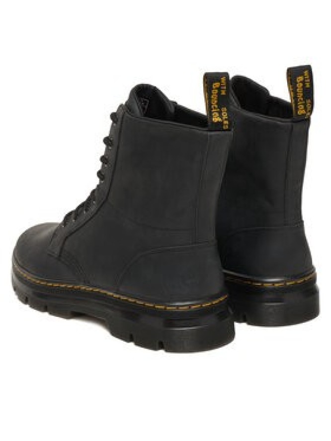 Dr. Martens Trzewiki Combs Leather Casual Boots DM26007001 Czarny