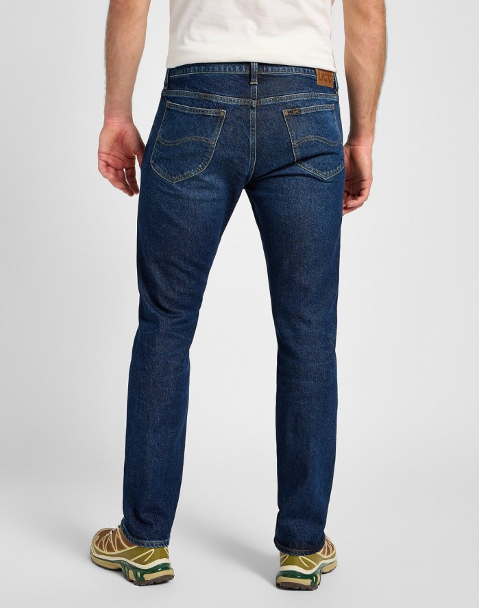 LEE MĘSKIE SPODNIE JEANSOWE RIDER MIDNIGHT BLUE 112355792 L701008593