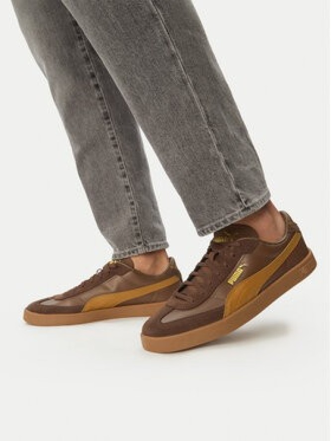 Puma Sneakersy Club II Era 39744760 Brązowy