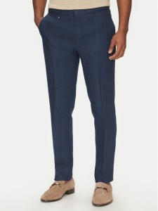 BOSS Spodnie materiałowe C-Genius 50540518 Granatowy Slim Fit