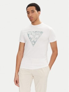 Guess T-Shirt M5GI06 I3Z14 Biały Regular Fit