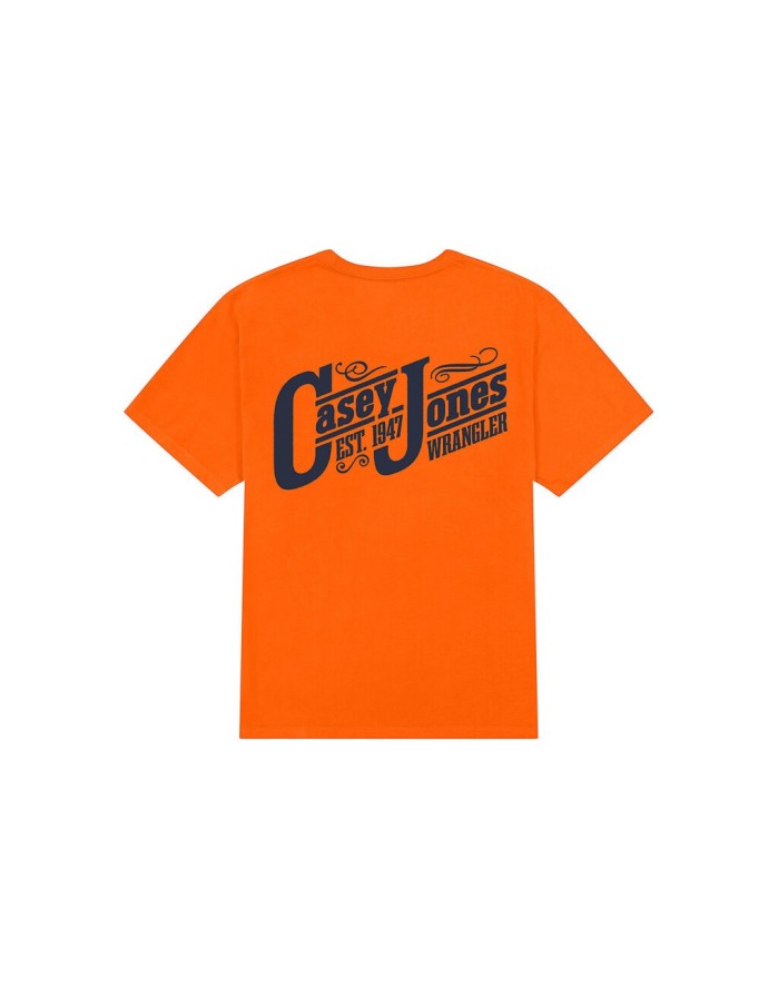 WRANGLER CASEY GRAPHIC TEE MĘSKA KOSZULKA T-SHIRT RED ORANGE 112357364 W7U4012210