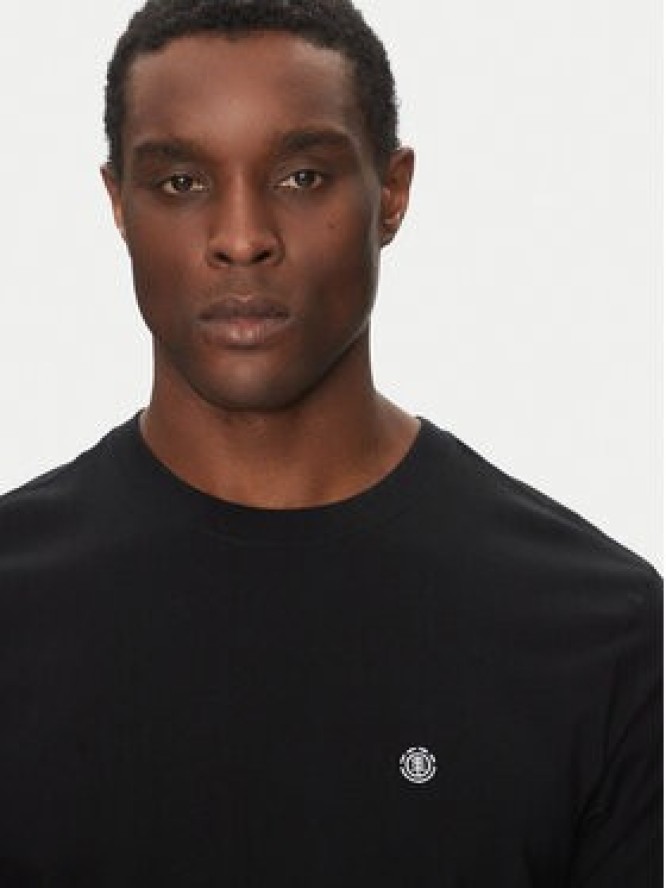 Element T-Shirt ELYKT00168 Czarny Regular Fit
