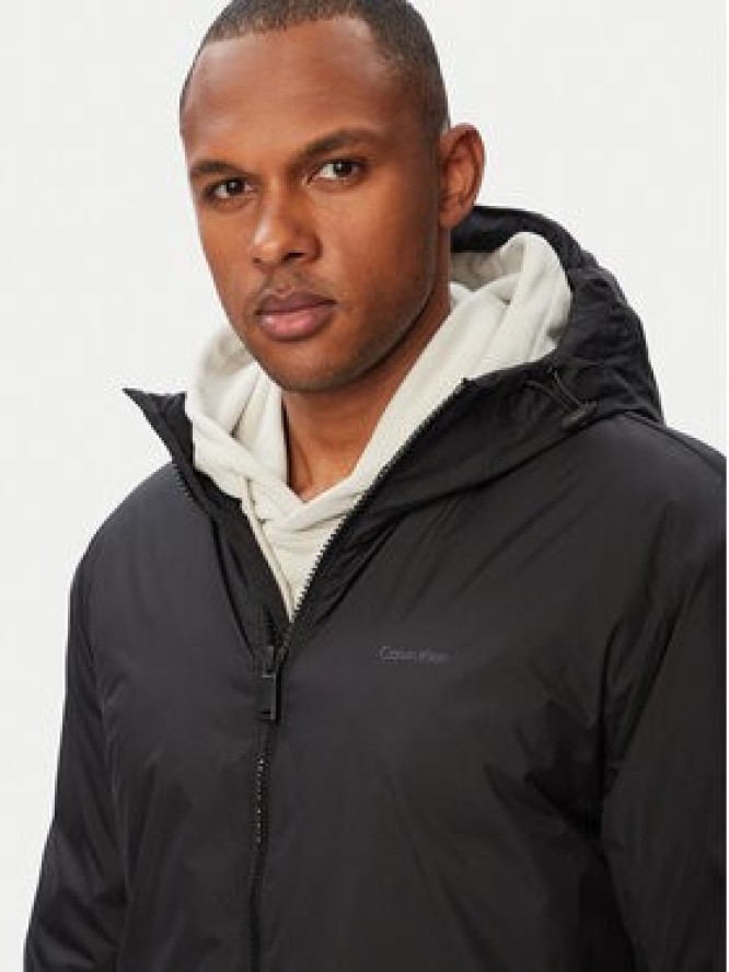 Calvin Klein Kurtka przejściowa Rxd LV04LF503G Czarny Regular Fit