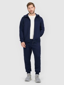 4F Spodnie dresowe joggery męskie - granatowe 3XL