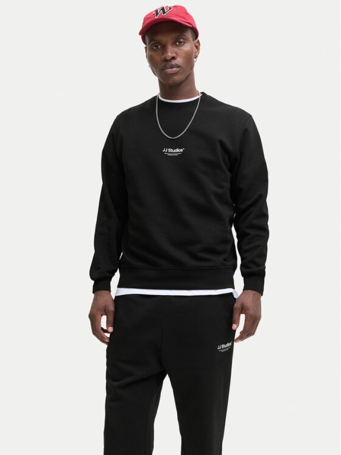 Jack & Jones Bluza Soho 12278791 Czarny Relaxed Fit