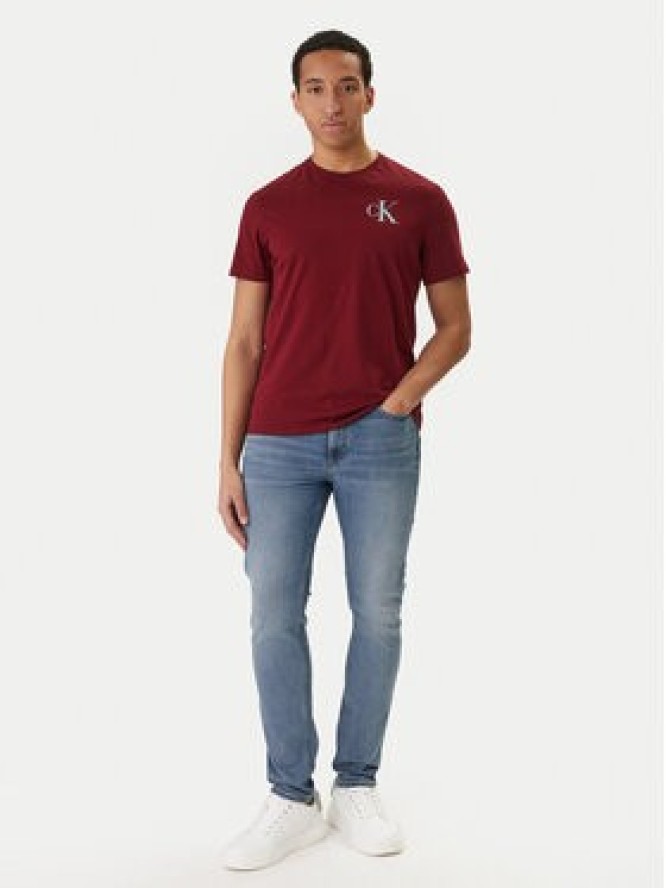 Calvin Klein Jeansy LV04RF950G Niebieski Slim Taper Fit