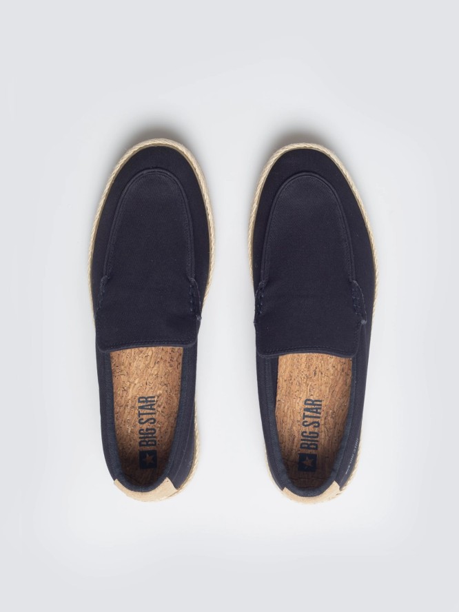 espadryle męskie granatowe tt174123 403