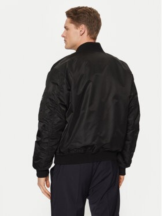 Guess Jeans Kurtka bomber M5RL81 WHAA2 Czarny Regular Fit