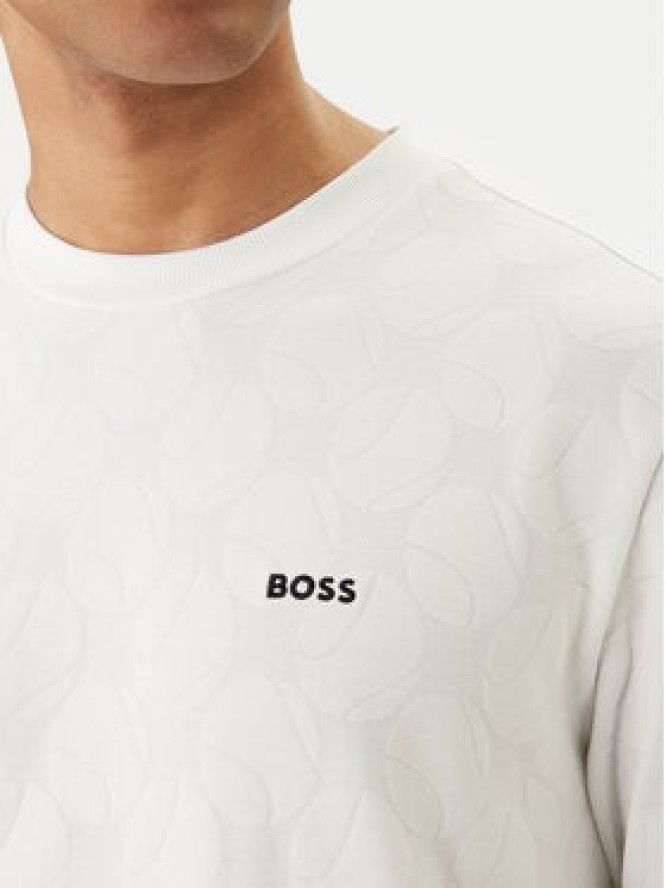 BOSS T-Shirt Member 50558867 Biały Relaxed Fit