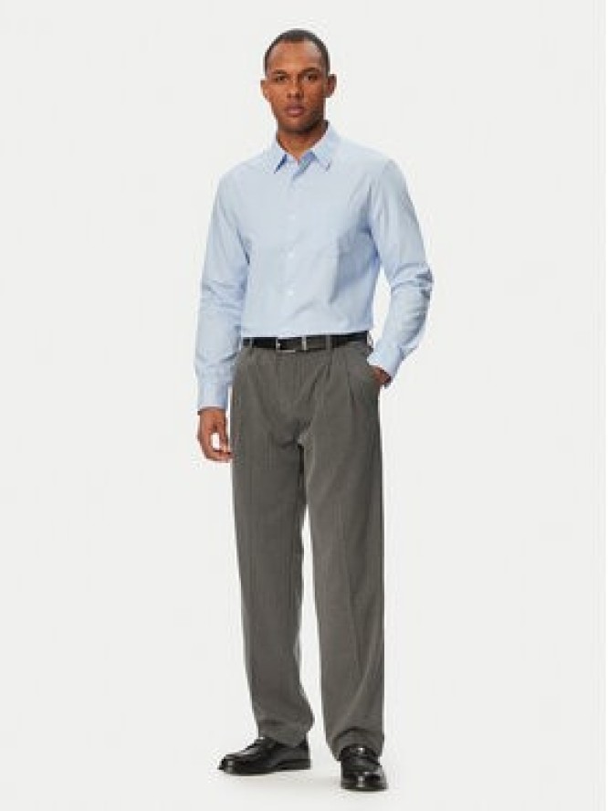 Calvin Klein Koszula LV04LG127G Niebieski jasny Classic Fit