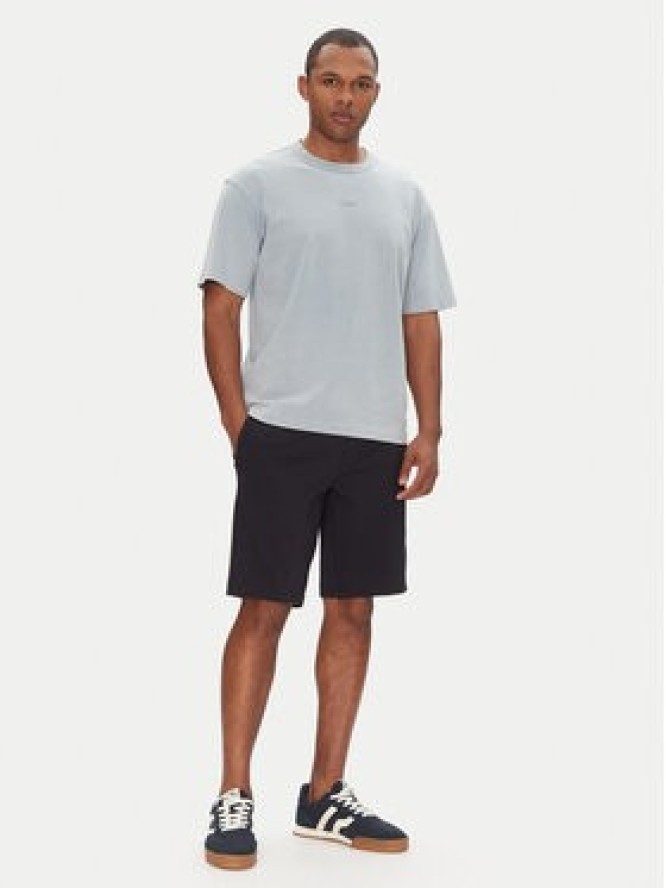 BOSS Szorty materiałowe S_Commuter-J 50511436 Granatowy Slim Fit