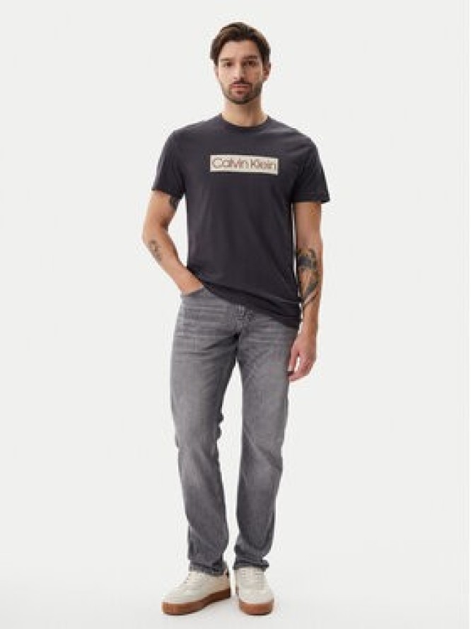 Calvin Klein Jeans T-Shirt J30J327472 Szary Regular Fit