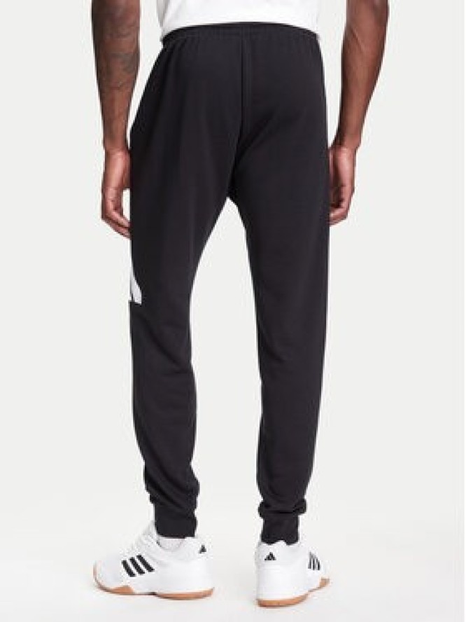 adidas Spodnie dresowe Essentials Big Logo IN6163 Czarny Regular Fit