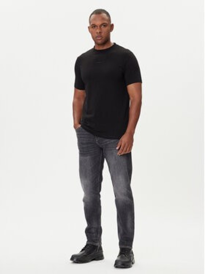 KARL LAGERFELD T-Shirt 755051 554235 Czarny Regular Fit