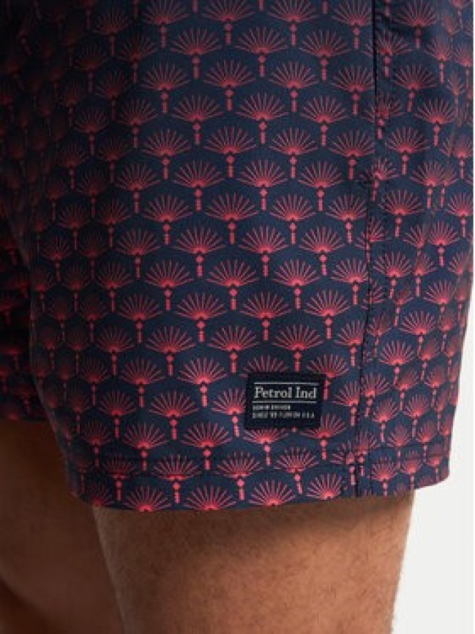 Petrol Industries Szorty kąpielowe M-1050-SWS952 Pomarańczowy Regular Fit