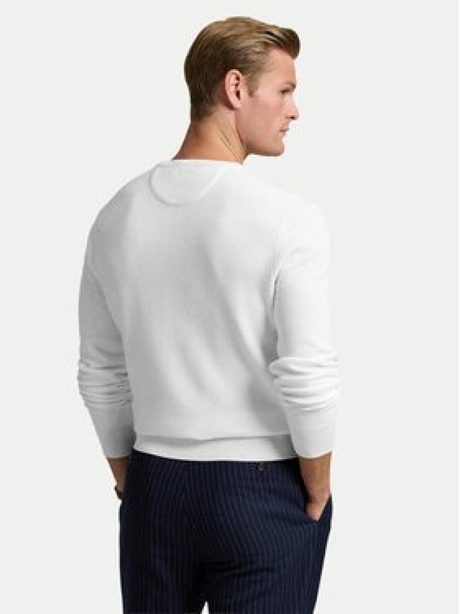 Polo Ralph Lauren Sweter 710918163504 Biały Regular Fit