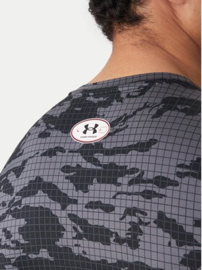 Under Armour Koszulka techniczna HeatGear® Printed 6009657 Czarny Slim Fit