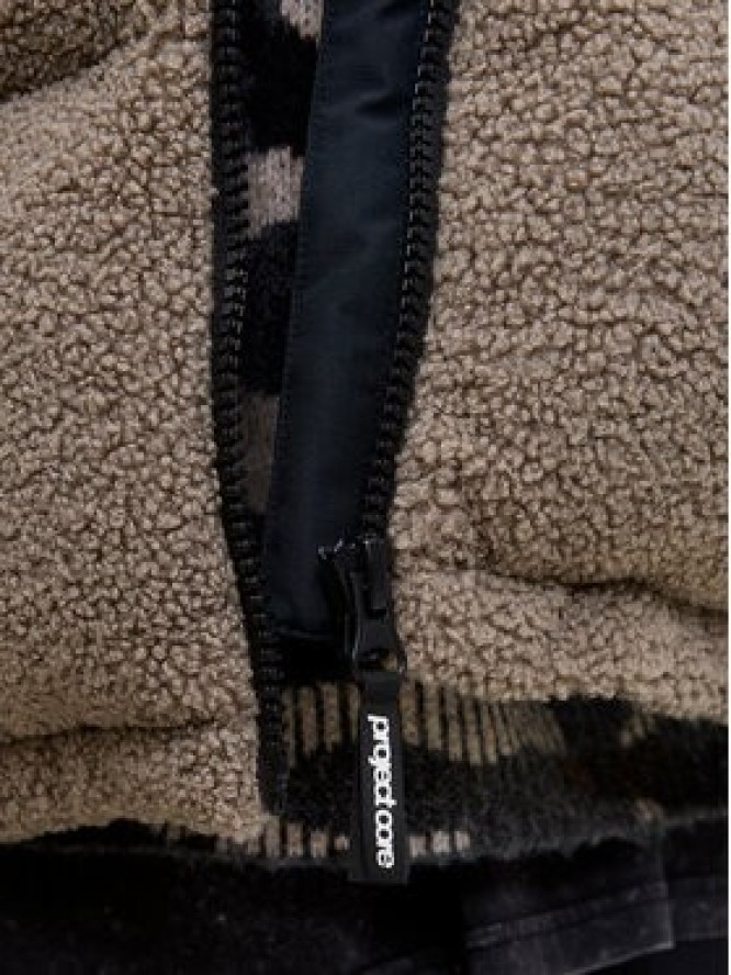 Jack & Jones Kurtka zimowa Flare Teddy 12286050 Beżowy Regular Fit