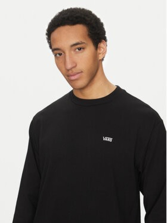 Vans Longsleeve Left Chest II VN000P1S Czarny Loose Fit