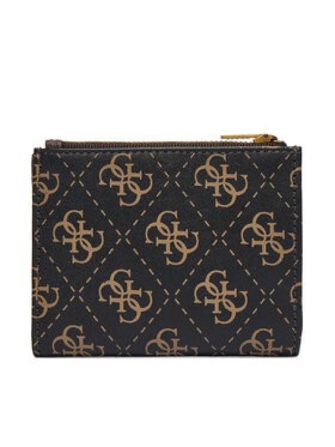 Guess Portfel SMMALO LEA03 Brązowy