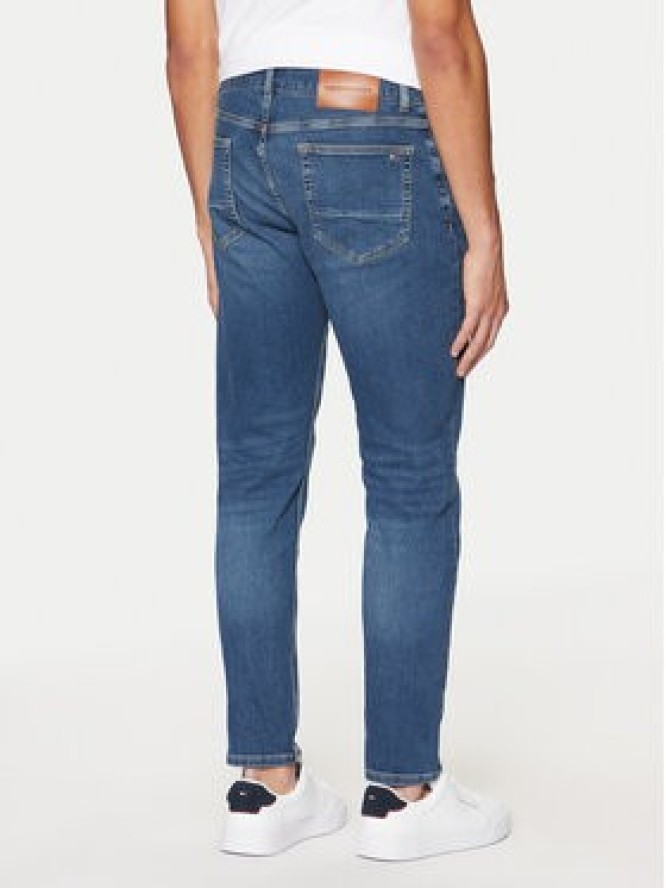 Tommy Hilfiger Jeansy Core Bleecker MW0MW39041 Niebieski Straight Fit