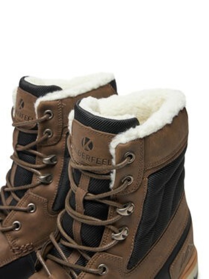 Kimberfeel Śniegowce Lordan Brązowy