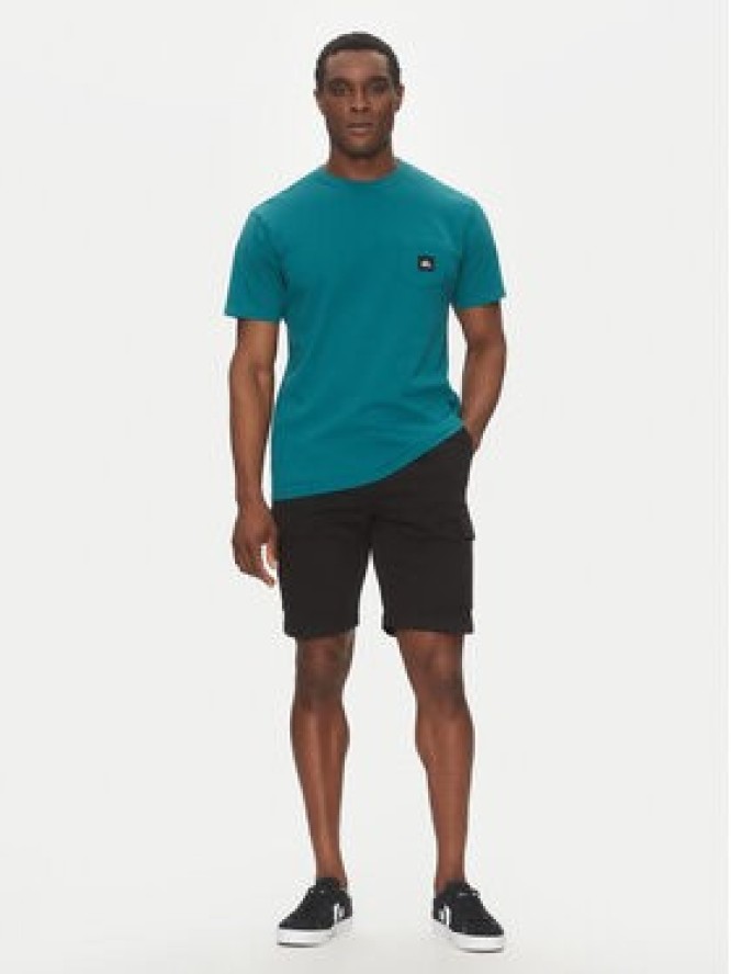 Quiksilver T-Shirt EQYZT08035 Zielony Regular Fit
