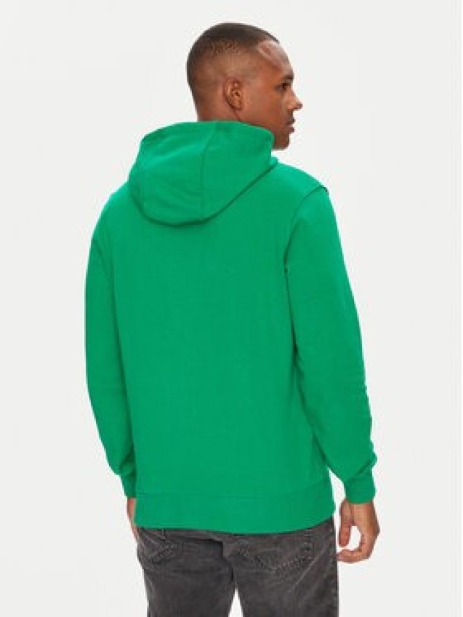 Tommy Hilfiger Bluza Essential MW0MW37235 Zielony Regular Fit