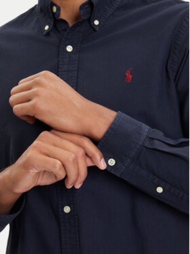 Polo Ralph Lauren Koszula Bsr 710772290 Granatowy Custom Fit