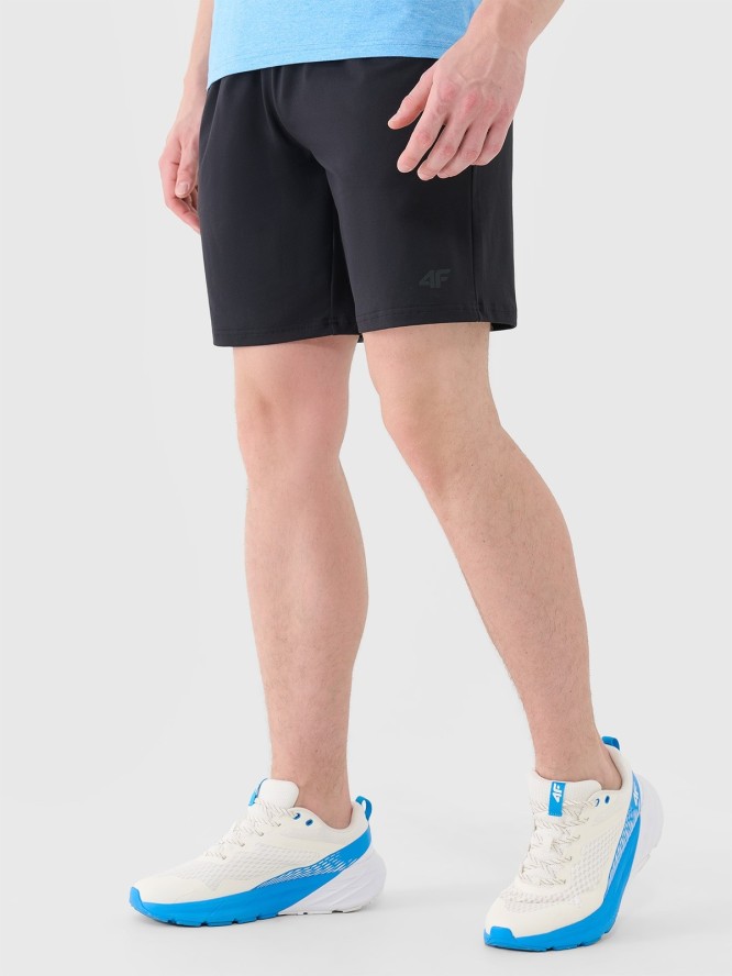 4F Spodenki treningowe szybkoschnące męskie - czarne L