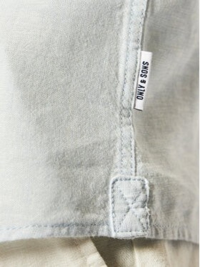 Only & Sons Koszula Caiden 22009885 Niebieski Slim Fit