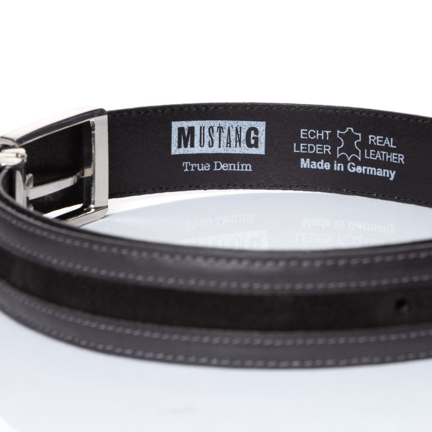 MUSTANG PASEK SKÓRZANY 35mm SOPO-MUS079