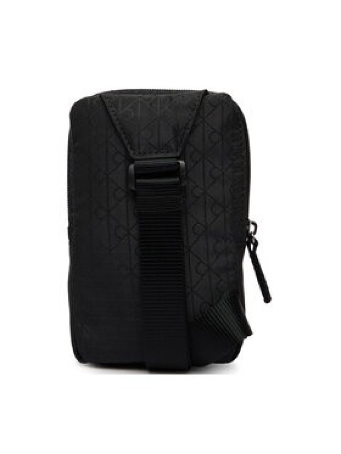 Calvin Klein Saszetka Utility Emblem Phone Crossbody LV04D1192G Czarny
