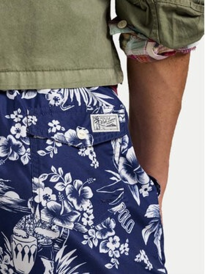 Polo Ralph Lauren Szorty kąpielowe 710963323002 Granatowy Classic Fit