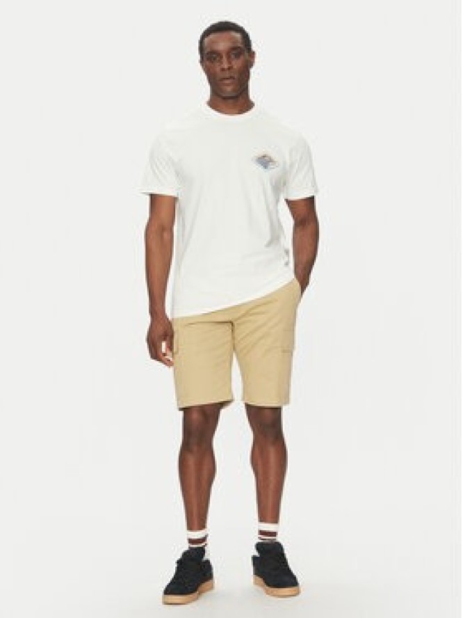 Quiksilver T-Shirt EQYZT08038 Écru Regular Fit