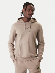 EA7 Emporio Armani Bluza 8NPM32 PJVRZ U6167 Beżowy Regular Fit