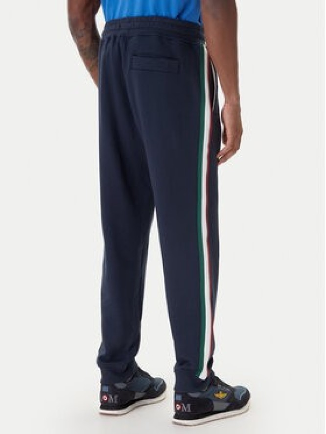 Aeronautica Militare Spodnie dresowe 261PF1005UF00677 Granatowy Regular Fit