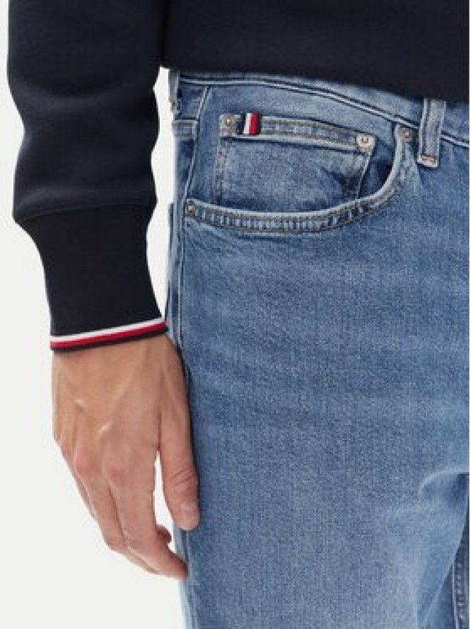 Tommy Hilfiger Jeansy Mercer MW0MW39656 Niebieski Straight Fit