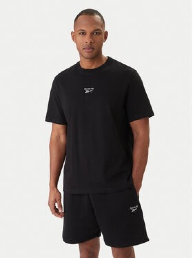 Reebok Komplet t-shirt i spodenki Baz RK25609CCM Czarny Regular Fit