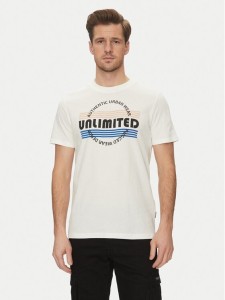 Blend T-Shirt 20718276 Biały Regular Fit